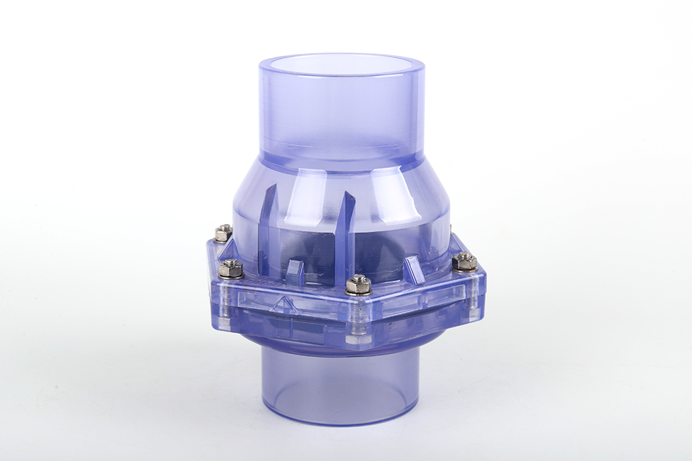 夷陵透明翻板式止回阀